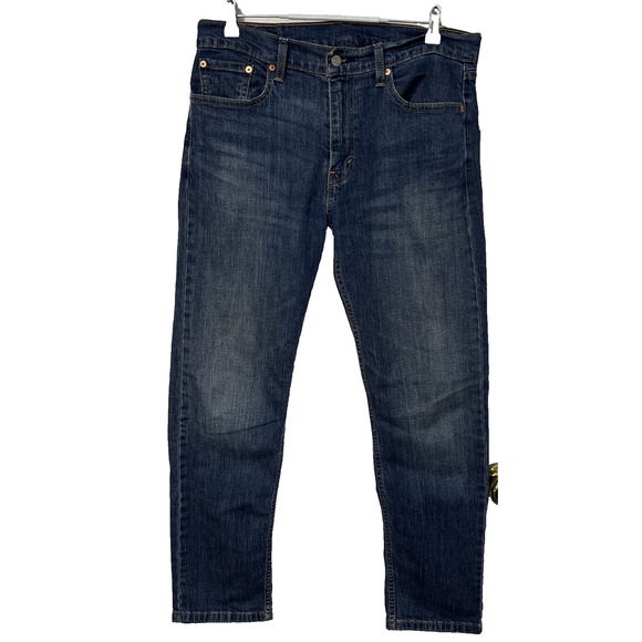 Levi's 502 Men's 33X32 Classic Taper Jeans Medium Wash Urban Streetwear Y2K 90's - Picture 1 of 9